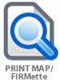 Print Map/FIRMette:  Printable PDF flood map for your home or business. Most people find what they need here. Based on the National Flood Hazard Layer, it includes any Letters of Map Revision since the last FIRM effective date.